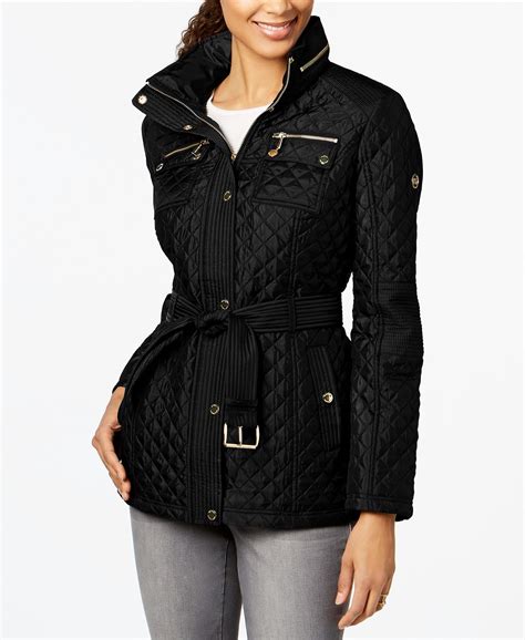 michael kors jacket for women in macy|Michael Kors ladies padded coats.